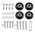 thumbnail image 5 of 4Pcs Set Luggage Replacement Wheels 50mm with 6mm(0.24In) Bearings Repair Kits ABEC 608Zz for Suitcase and Inline Skate, 5 of 5