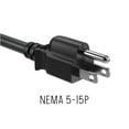 thumbnail image 3 of Cable de alimentación Cableader de 25 pies y 14 AWG IEC320 C13 a NEMA 5-15P, 3 of 9