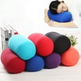 thumbnail image 4 of Oreiller Rouleau Confortable pour le Dos Cylindre Rond Microbilles Soutien du Cou Oreiller Tube Oreiller Coussin 12 X 7 Pouces, 4 of 7