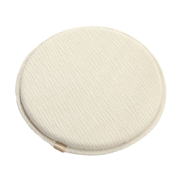 Bearachild Almohadillas para sillas antideslizantes Solución de asiento segura y estable Silla cómoda de poliéster lavable Decoración del hogar blanco moderno