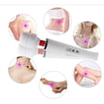 thumbnail image 4 of Baguette de Massage Personnelle Améliorée Sans Fil avec 10 Vibrations Magiques Puissantes, Baguette de Massage Électrique Portative pour Massage Complet du Corps et Soulagement de la Douleur, Blanc, 4 of 5