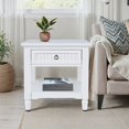thumbnail image 4 of Jofran Westport Modern Farmhouse 24" Square End Table with Storage Shelf, 4 of 9