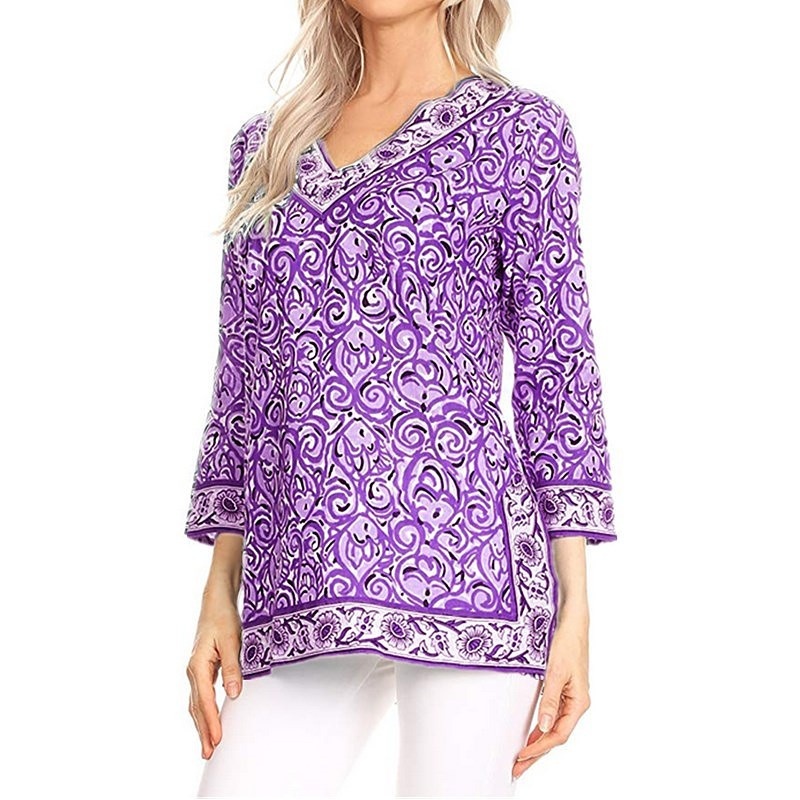 longline chiffon blouses