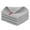Grey, variant on Kitchen Dishcloth Set 100% Cotton Waffle Weave Kitchen Dish Cloths,Ultra Soft Absorbent Quick Drying Dish Towels,13.4 X 13.4 Inches,4-Pack Orange