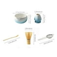 thumbnail image 2 of Kieccall Matcha Tea Set Ceramic Whisk Kit 5 Piece For Home Tea Time Matcha Preparing And Tea Serving Daily Use, 2 of 6