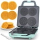 thumbnail image 1 of Molde para Pizzelle Baker's Friend Eléctrico de 9 cm para 4 Galletas Aqua, 1 of 6