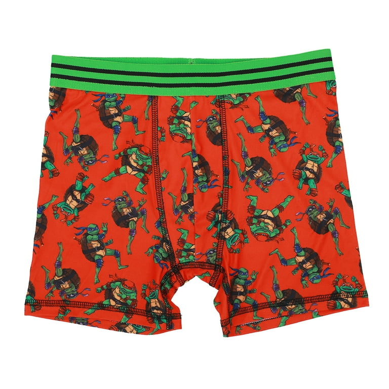 Youth Boys Teenage Mutant Ninja Turtles Boxer Brief Underwear 5-Pack-18 (XX Large)