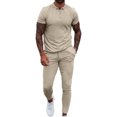 thumbnail image 2 of Chándal para Hombre,Traje de Ocio para Hombre, Conjunto de Sudadera para Hombre, Conjunto de Manga Corta para Hombre, Multifuncional, 2 of 6