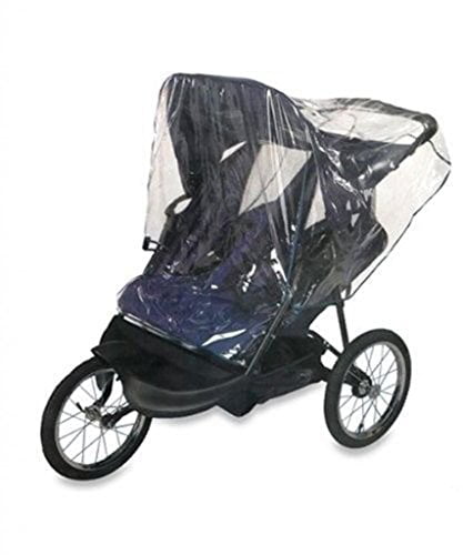 Free Shipping Comfy Baby Universal Double Jogging Stroller Waterproof Rain C.. 