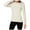 Off-White - natural, variant on I-N-C Womens Lace Up Pullover Sweater