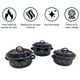 thumbnail image 4 of Juego de ollas con tapa de Peltre 6 pz Egipsy Shorbull, 4 of 6