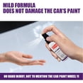 thumbnail image 5 of Car Paint Rust Remover Spray | Iron Powder Wheel Cleaner | Fast Acting No Rinse Formula | Removes Rust & Restores Shine | Non-Flushing Easy Use Solution | 50ml Bottle | Automotive Detailing, 5 of 5