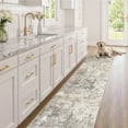 thumbnail image 4 of x Area Rug Living Room Rugs Washable Neutral Modern Abstract Soft Thin Large Rug Indoor Floor No Slip Rug Carpet for Bedroom Under Dining Table Home Office Decor Grey, 4 of 9