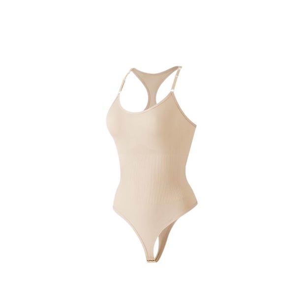 Shapewear Bodysuits para Mujeres Color Sólido Backline Industrial Colas Levantadas Shaping Bodysuit para Mujeres