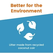 Castspot Coconut Clumping Cat Litter, All Natural, Chemical Free, Light Weight Cat Litter - 8.5 lbs.