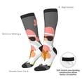 thumbnail image 4 of Naloa Summer Gnome 1 Knee Socks, High Socks Long Stretchy Sock Women Knee High Stocking, Long Socks for Women, 4 of 6