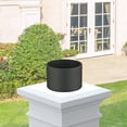 thumbnail image 2 of Livex Lighting 78211-14 3" Wide Hidden Pier Mount Adapter - Black, 2 of 7