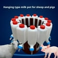 thumbnail image 4 of Animal Milk Bottle, Goat Bottles for Feeding Baby Goats, 500ml & 800ml Lamb Feeding Bottle, Plastic Milk Feeder Bottle with Handle Soft Nipple, for Lambs, Pig, Cat & Calves, 4 of 9