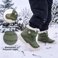 thumbnail image 3 of JOINFREE Toddler Boys Girls Snow Boots Waterproof Warm Boots Outdoor, 3 of 8
