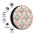 thumbnail image 4 of Sikiie flowers and white geese Print PVC Leather Spare Tire Wheel Cover Spare Tire Cover, for Car Truck SUV Camper Trailer Universal Fit-16 inch, 4 of 6