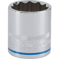 Channellock 1/2" Drive 28 mm 12-Point Shallow Metric Socket
