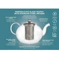 thumbnail image 4 of Teabloom Florence Glass Teapot With Removable Infuser -40 OZ, 4 of 5