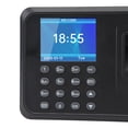 thumbnail image 3 of M Buder Reloj Checador Máquina de Asistencia por Huella Dactilar para Empleados Control de Tiempo Eficiente Lector Biométrico A6 110-240V Sin Software Requerido (30 cm / 11.8 inches), 3 of 9