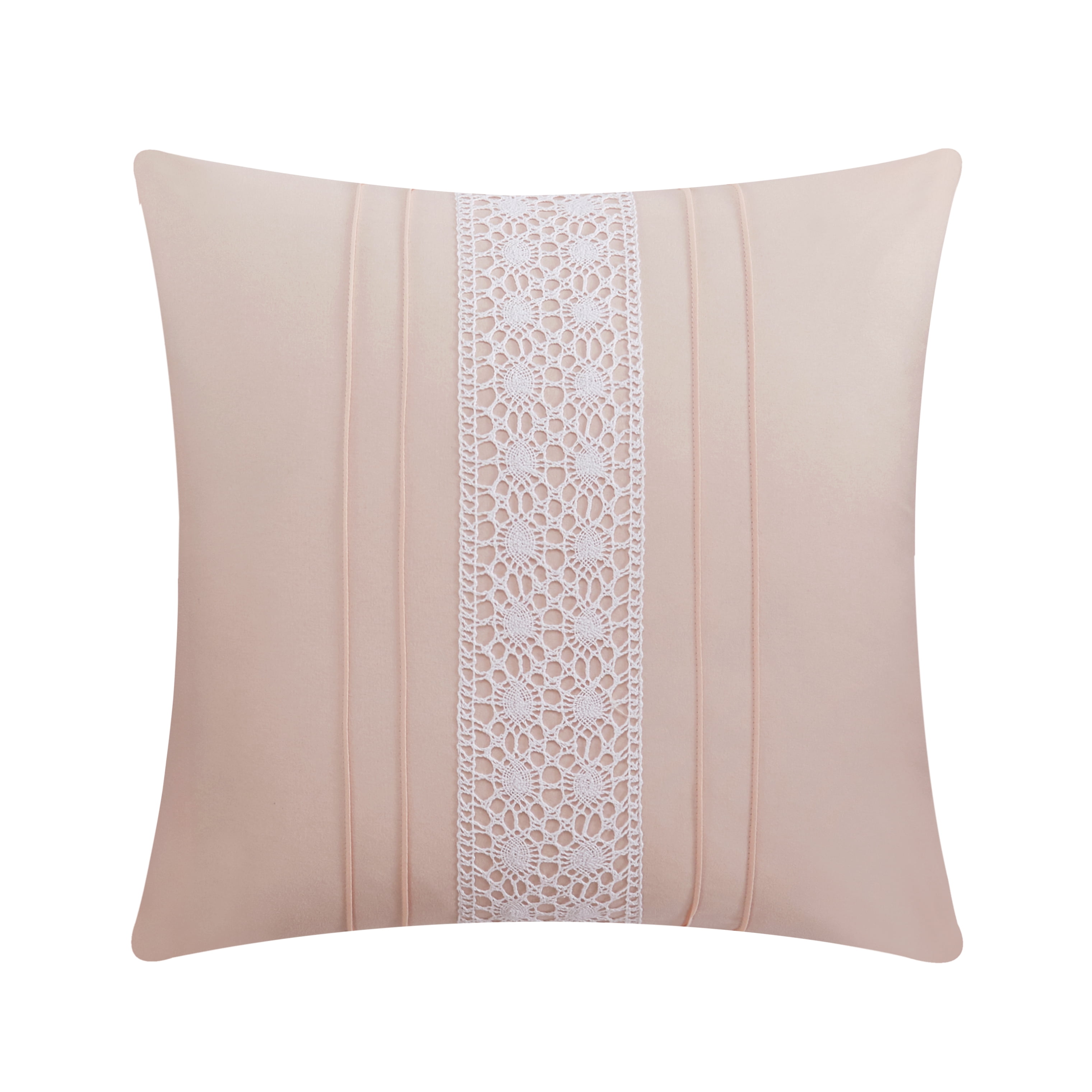 Chic Home Brye 7-Piece Embroidered Comforter Set,Twin, Blush
