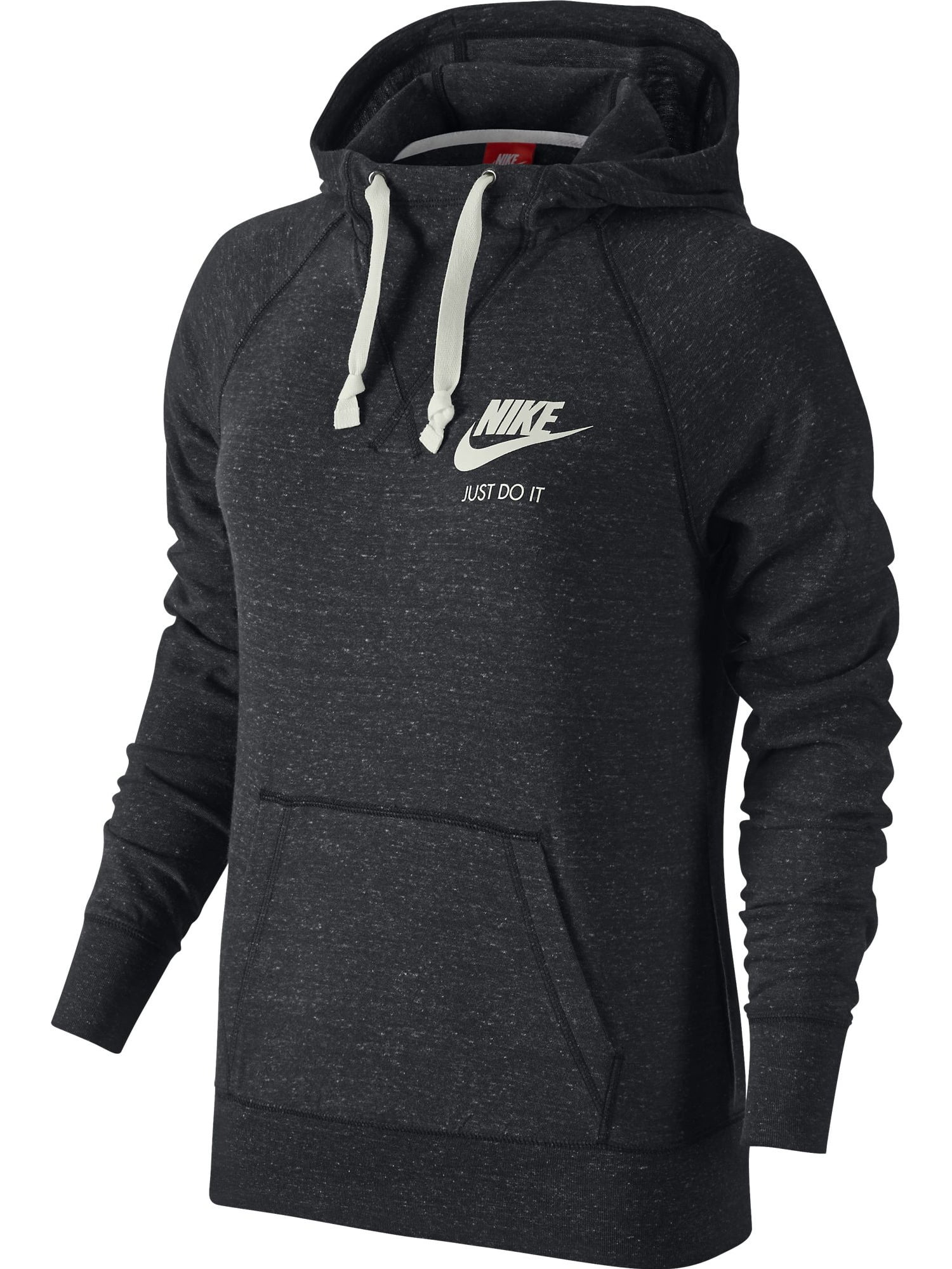 Nike Sportswear Gym Vintage Women's Hoodie Anthracite/White 726059-060 - Walmart.com
