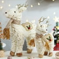 thumbnail image 3 of Muñecas de decoración de fiesta de Navidad de alce, decoración de árbol, Papá Noel, muñeco de nieve, juguetes, figuritas, Decorazioni, 3 of 4