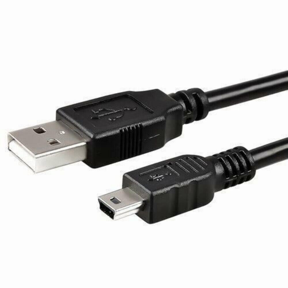 New USB Cable PC Laptop Data Sync Power Cord Compatible with Buffalo MiniStation HD-PF250U2 BK US 250GB TurboUSB Hard Disk Drive Mini Station Turbo USB HDD JustStore Just Store HD-PVU2 N BK-AP - image 1 of 1