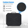 thumbnail image 4 of Yuarrent Estuche de transporte Estuches para gafas VR antichoque con doble cremallera Suministros para juegos Estuche de transporte EVA Bolsa de Almacenamiento y organización del hogar Negro, 4 of 6