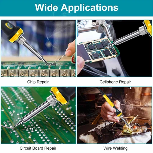 60W Electric Soldering Iron Welding Tool Rapid Heating Solder Tips For Dewalt