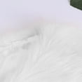 thumbnail image 4 of YUUMIN Kids Girls Faux Fur Shoulder Cape Wedding Flower Dress Wraps Bolero Shrug White One_Size, 4 of 4