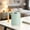 Light Green, variant on Clearance Under $6 Light Gray Double Wall Vacuum Insulated Coffee Mug, 450ml Stainless Steel Travel Cup with Lid and Handle
