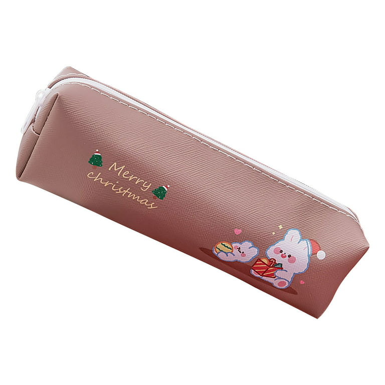 Cute Hedgehog Love Pencil Case Large Capacity Pen Pouch Bag with Zipper  Compartments Stationery Organizer for School Office - AliExpress