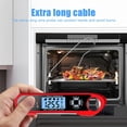thumbnail image 3 of Termómetro de comida de carne de parrilla de de cocina electrónica digital de lectura instantánea, 3 of 9