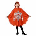 thumbnail image 3 of Zylarhe Kids Halloween Jumpsuits Dance Stage Performance Party Outfit Playful Home Wear for Toddlers Orange 3-4 Years, 3 of 8