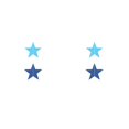 thumbnail image 1 of Decoraciones para fiestas Naiovety 1 juego accesorios estrella tipo 4 2piezas, 1 of 6