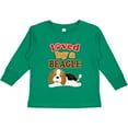 thumbnail image 3 of Inktastic Beagle Dog Lover Gift Boys or Girls Long Sleeve Toddler T-Shirt, 3 of 5
