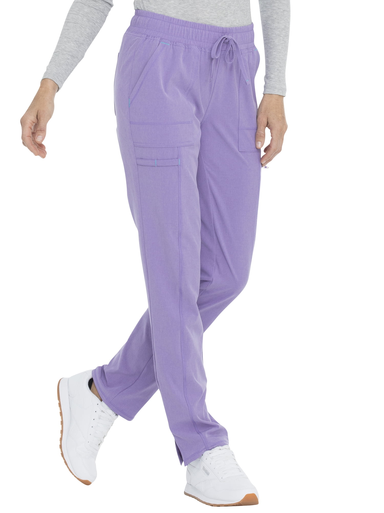 ScrubStar Scrub Pants Performance Yoga Pants Heather Lavender **New**