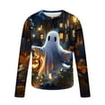 thumbnail image 4 of XFYSSS Casual Fashion Halloween Men's Printed Long Sleeved Top Long Sleeve Round-Neck Blouses & Shirts Men Polyester Top, 4 of 5