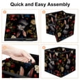 thumbnail image 4 of Rabbit Foldable Storage Box with Handle, 10.8"x10.5"x10.6", Large Capacity Organizer Bins, 4 of 6