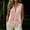 A1 Pink, variant on Linen Button Up Tank Tops for Women Collared Tank Tops Loose Fit Solid Color Work Tops Collar V Neck Button Down Sleeveless Business Blouse Summer Blouse Casual Gauzy Tunics Beige