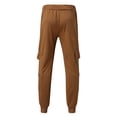 thumbnail image 3 of Durtebeua Men's Lightweight Hiking Pants Slim Fit Stretch Sweatpants Running Travel Work Pants for Men with Pockets, 3 of 5