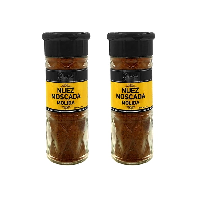 PONTINO Nuez Moscada Molida 57g 2 Piezas