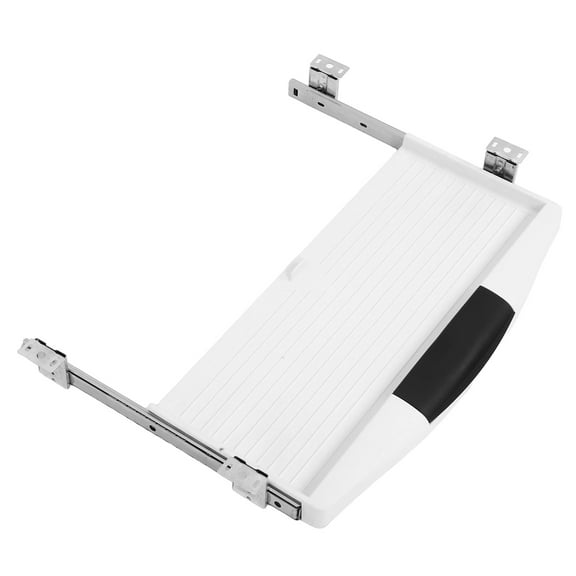 WRISTBIQUE Comfortable Keyboard Storage Tray Under Desk Keyboard Holder For Home Use 1Pack