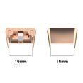 thumbnail image 4 of Accesorios de repuesto para conector de correa de reloj Huawei Band 6 (2 piezas, 16 mm) Oro, 4 of 9