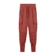 thumbnail image 3 of Pantalones largos para hombre, de color liso, elásticos, ajustados al tobillo, informales, deportivos, transpirables, para hombre, 3 of 3