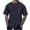 Navy, variant on THDHVS Tshirts Shirts for Men,Men Print Short Sleeve Crewneck Tee Tropical Summer Vacation Style,Mens Shirts Brown S